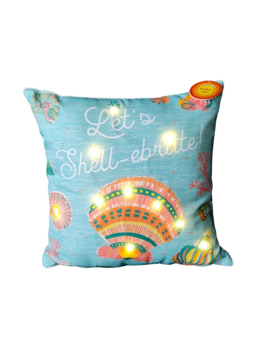Coastal Light-Up Throw Pillow – 